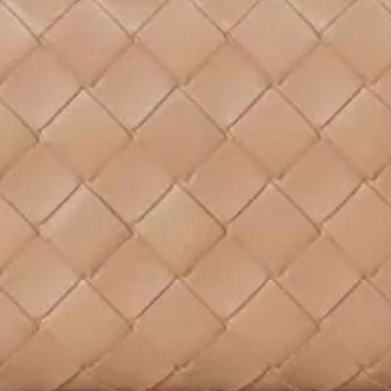 Bottega Veneta Cow Leather Wallet Women's Dance Shoe Powder-4