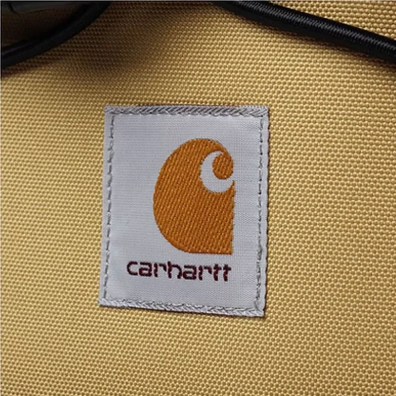 Carhartt WIP Polyester Backpack Medium Size Unisex Beige Yellow-4