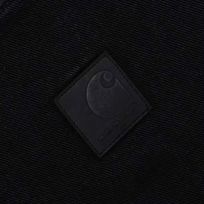 Carhartt WIP Cotton Tote Bag, Shopping Bag, Handbag Men's Black-2