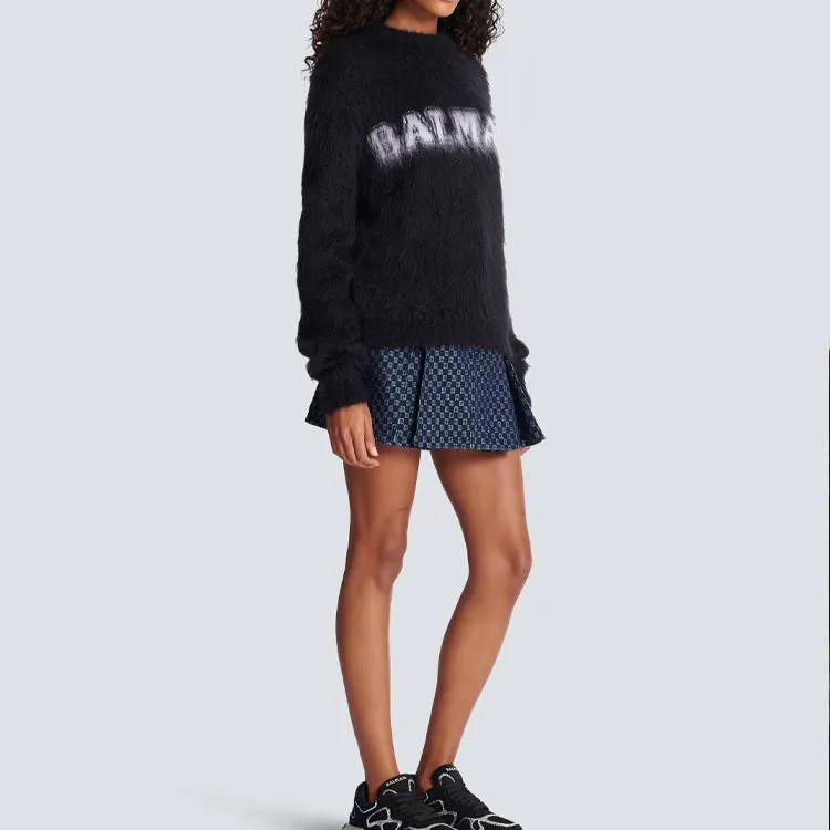 BALMAIN SS23 Sweater Women's Black-3