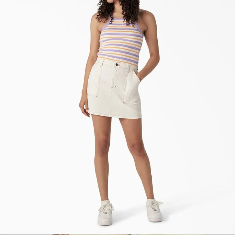 Dickies Tank Tops Women's Purple-1