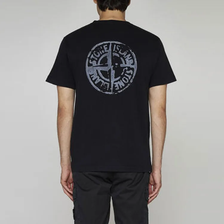 STONE ISLAND Embroidered T Shirt-1