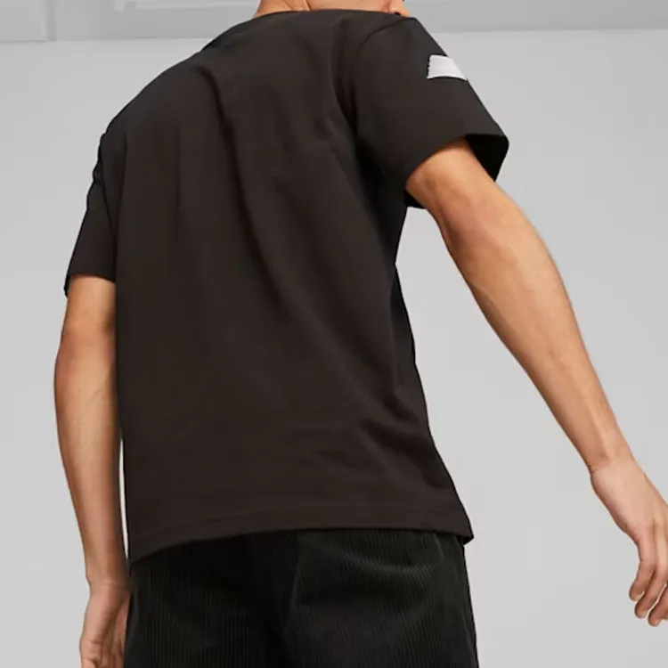 PUMA Scuderia Ferrari T-Shirts Men Black-3