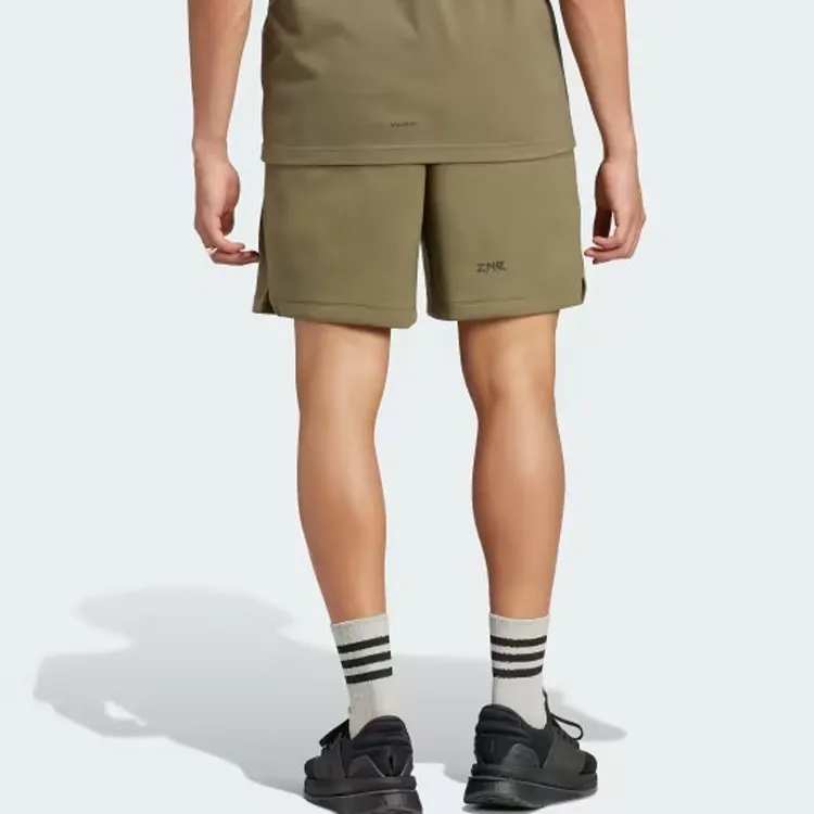 Adidas Casual Shorts Men Olive Green-2