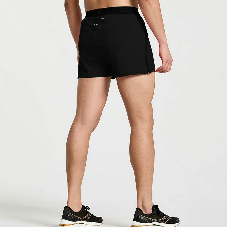 Saucony Outpace Casual Shorts Men Black-2