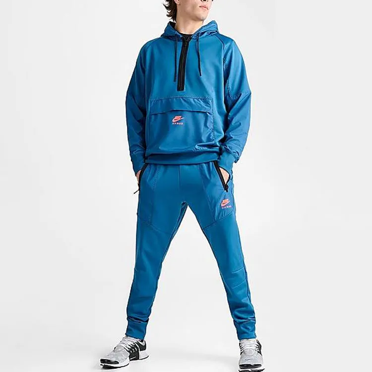 Nike Knitted Sports Pants Men's Blue-1