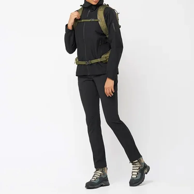 SALOMON Outline Gore-Tex 2.5l Jackets Coats Women's Black-1