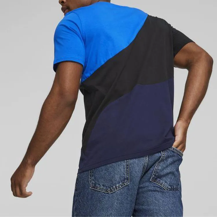 PUMA POWER CAT T-Shirt Men's Blue-3