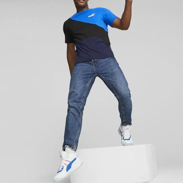 PUMA POWER CAT T-Shirt Men's Blue-2