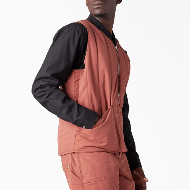 Dickies Premium Collection Quilted Vest Vest Men's Peach-5