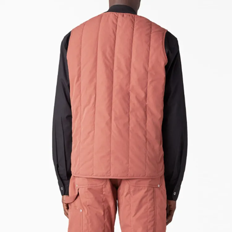 Dickies Premium Collection Quilted Vest Vest Men's Peach-4