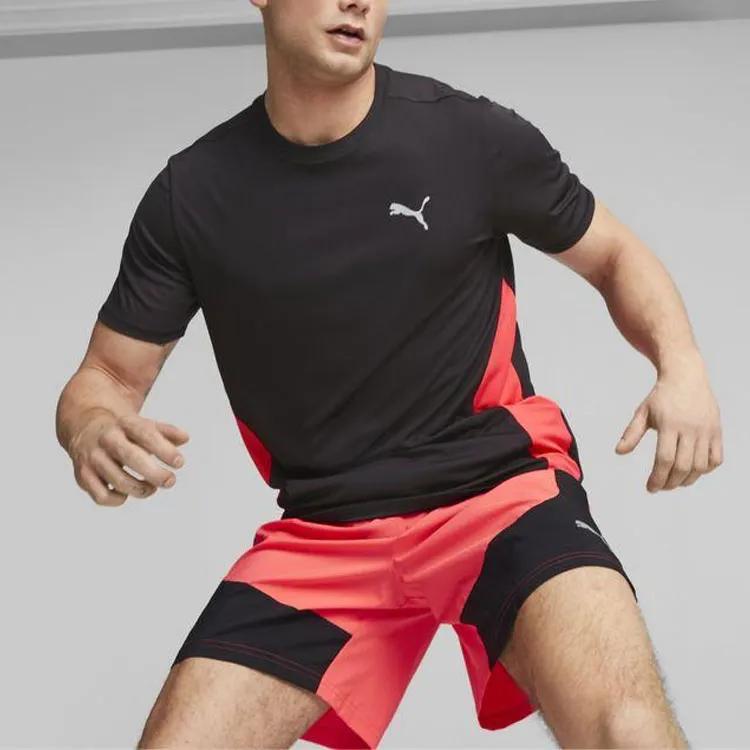 PUMA Camiseta Para Correr Con Combinación De Tres Tejidos Para Hombre Run Velocity-4