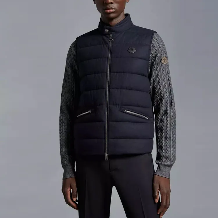 Moncler Gallienne Logo patch Padded Gilet-2