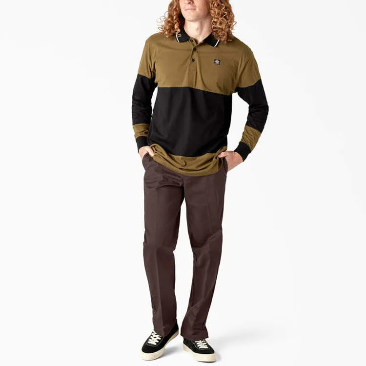 Dickies Skateboarding Regular Fit Twill Pants Cargo Pants Men's Brown-1