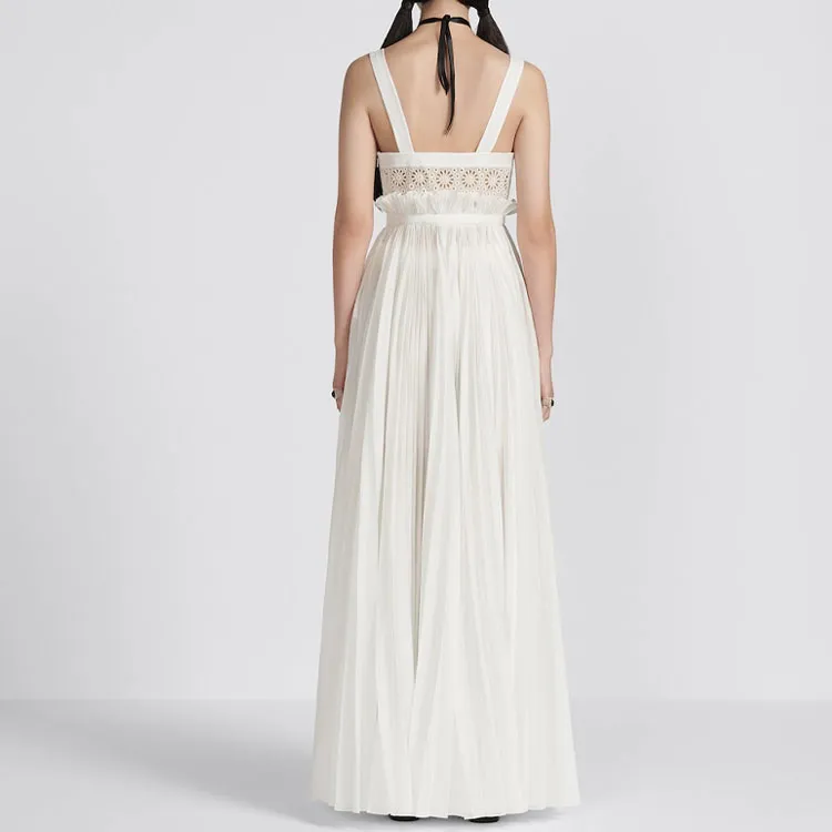 DIOR FW23 Slip Dresses Women's White-3