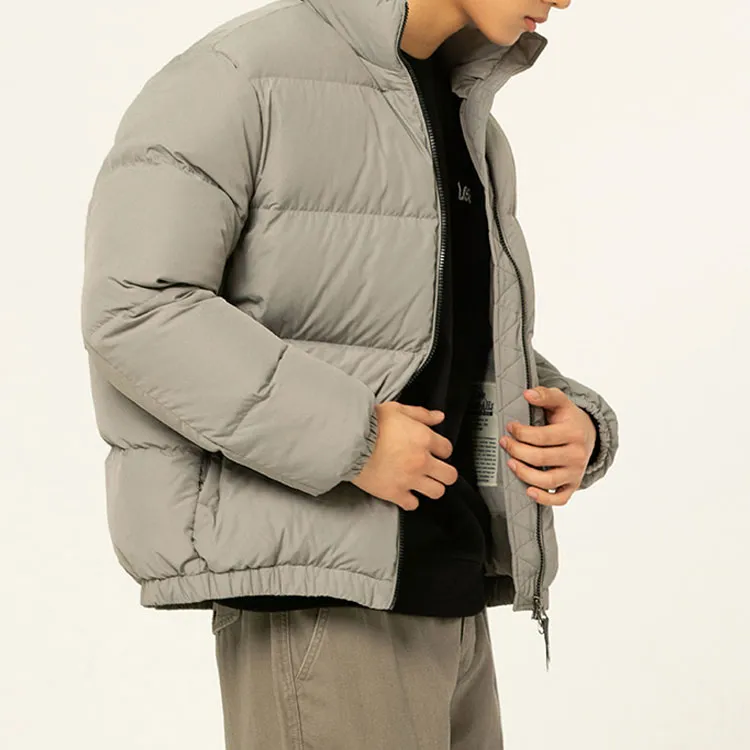 Lee Jackets Coats Unisex Light Gray-4