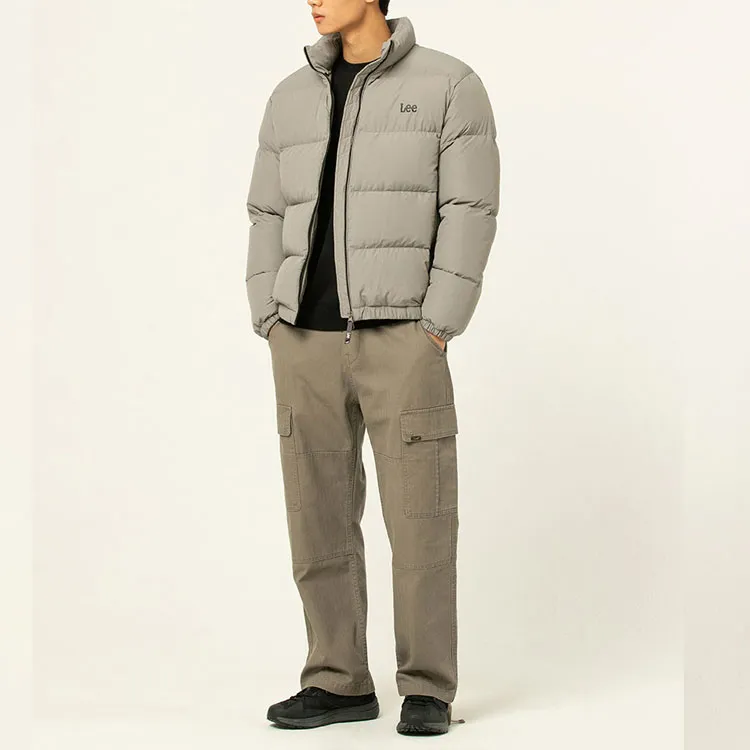 Lee Jackets Coats Unisex Light Gray-6