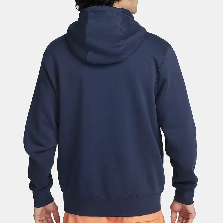 Nike Sudadera Con Gorro Sin Cierre Para Hombre Sweatshirt Men's Navy-2