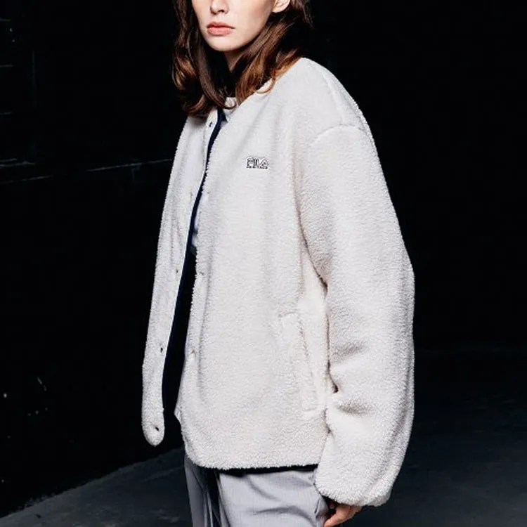 FILA Jackets Coats Unisex Beige-3