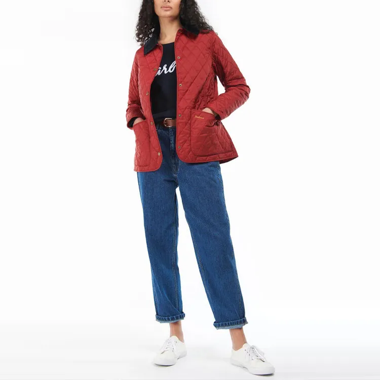 BARBOUR FW23 Jackets Coats Women's Red-2