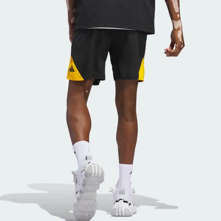 Adidas Basketball Badge Of Sport Shorts Sports Shorts Men's Black-3