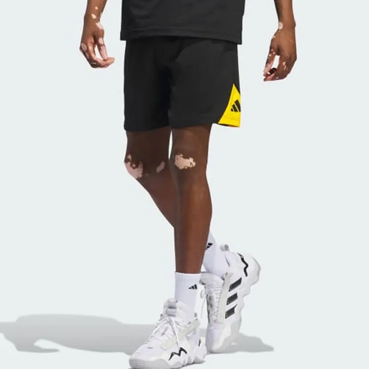 Adidas Basketball Badge Of Sport Shorts Sports Shorts Men's Black-2