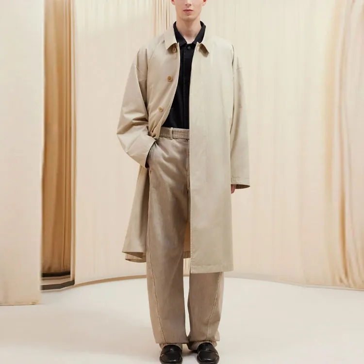 Lemaire Drop Shoulder Trench Coat-2