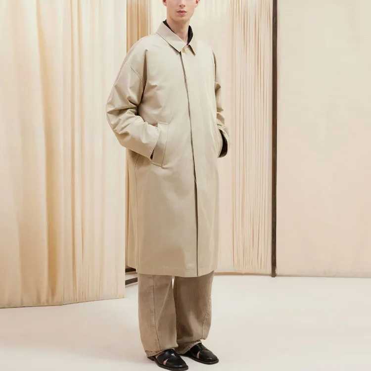 Lemaire Drop Shoulder Trench Coat-3