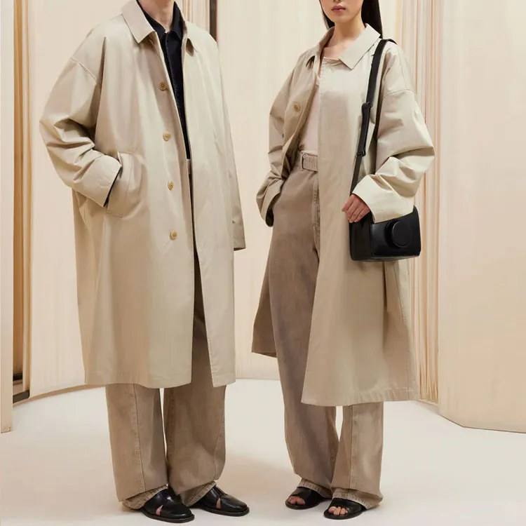 Lemaire Drop Shoulder Trench Coat-1