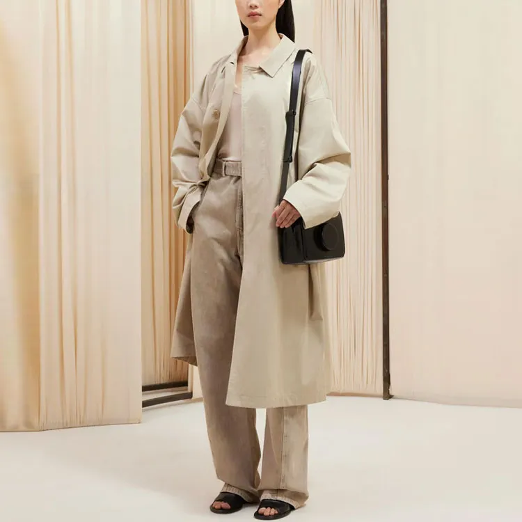 Lemaire Drop Shoulder Trench Coat-4