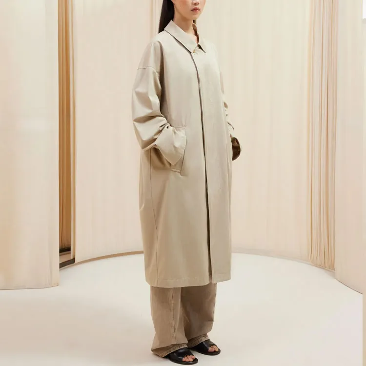 Lemaire Drop Shoulder Trench Coat-5