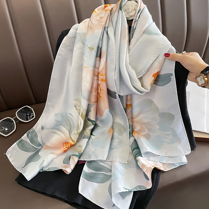 Narandu Shawls Women's Light Blue-2