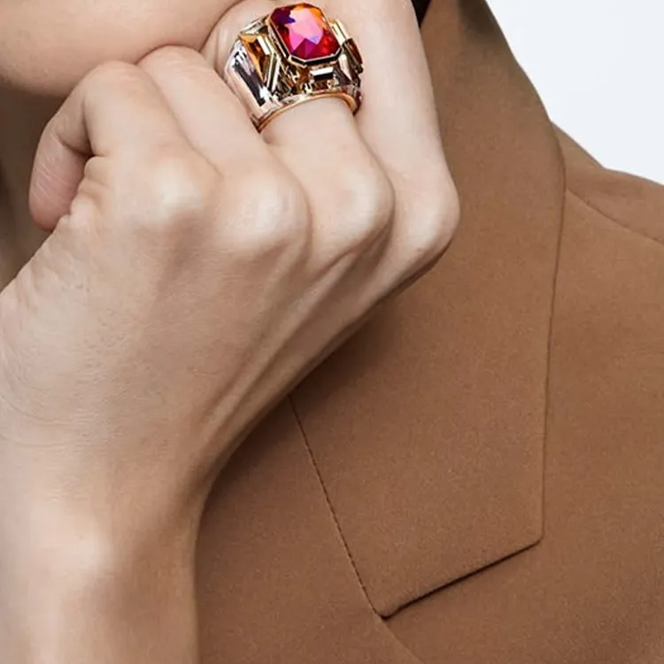 Swarovski Chroma Rings Women's Multicolor-2