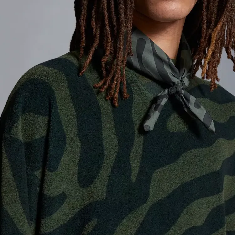 Moncler X Salehe Bembury Printed Cotton Scarf-1