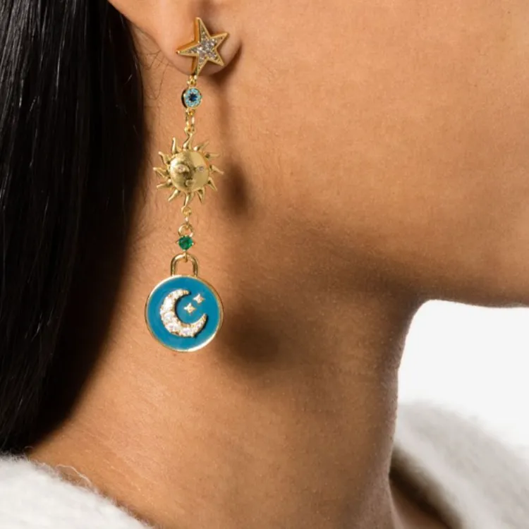 kate spade Like Magic Enamelled Earrings-1