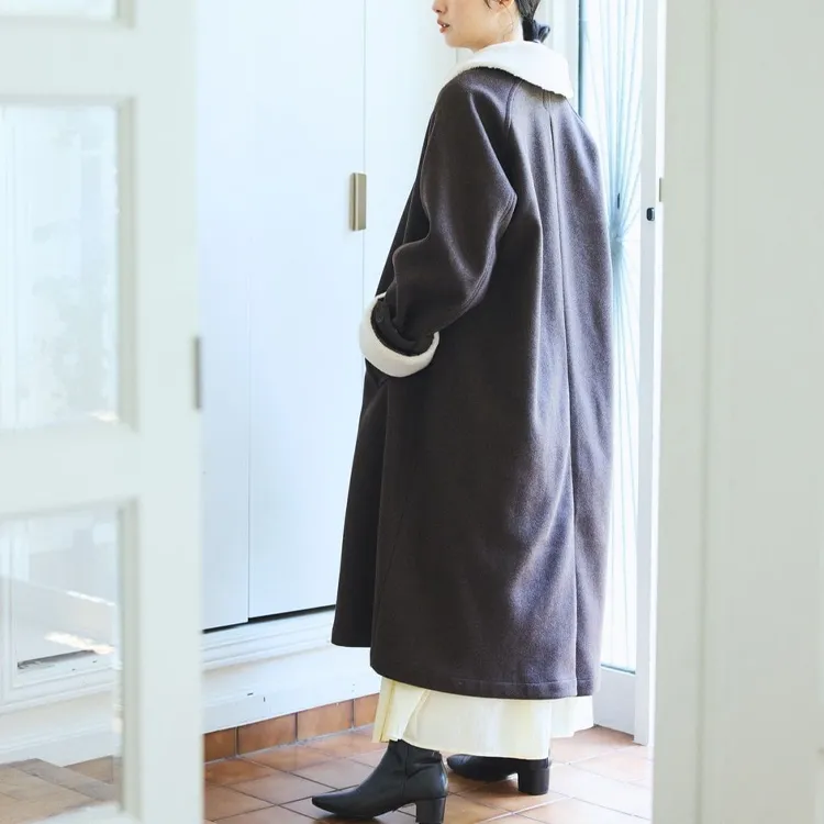 FREAK'S STORE Coats Women's Brown-3