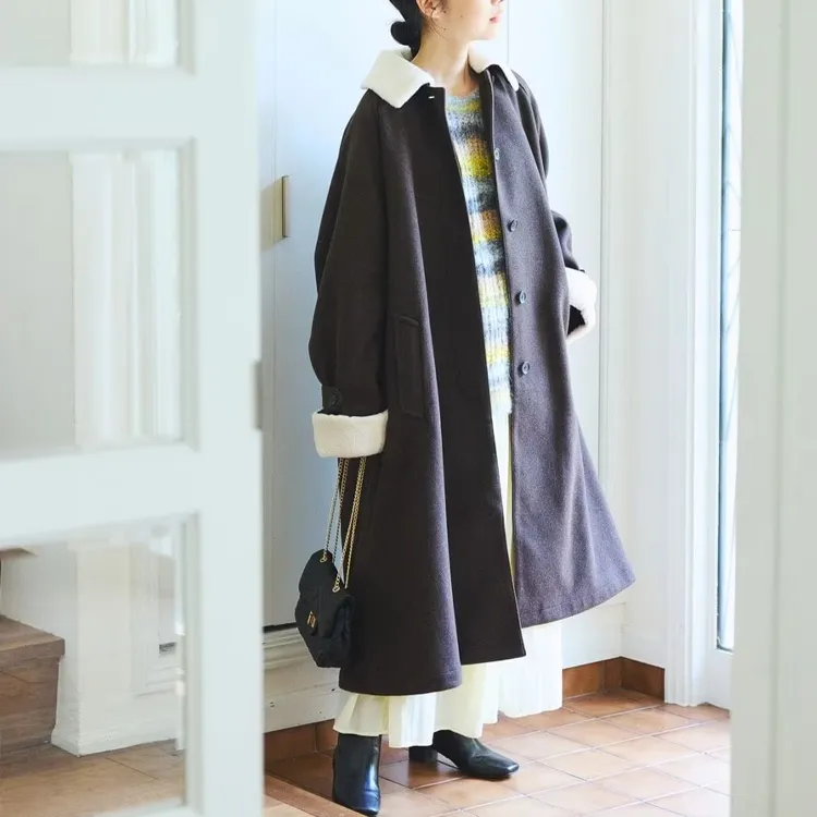 FREAK'S STORE Coats Women's Brown-2