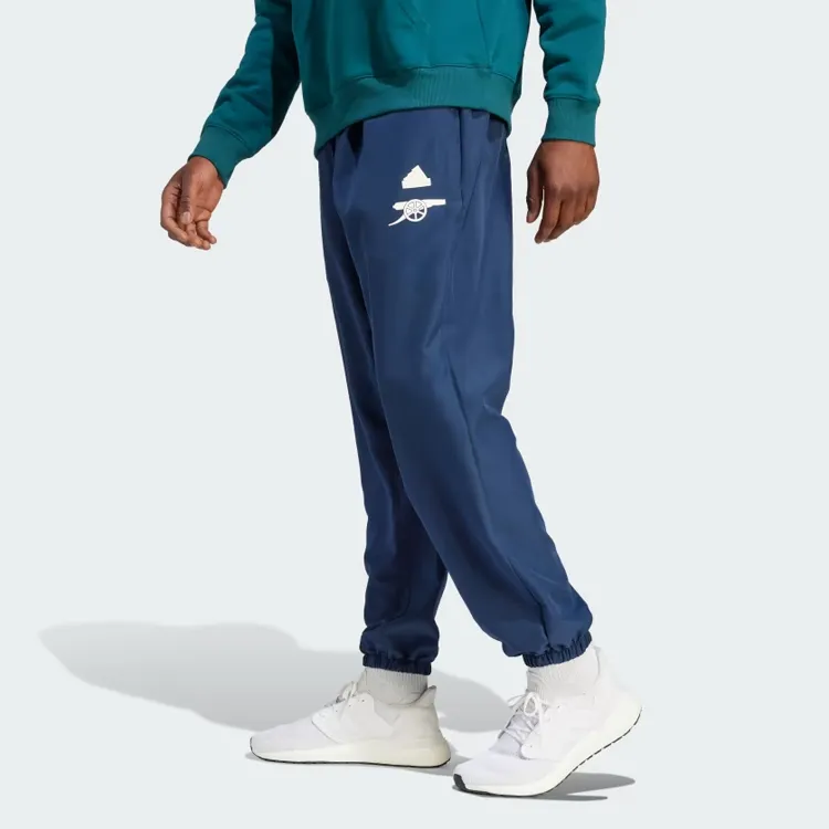 Adidas Arsenal Knitted Sweatpants Men Blue-4
