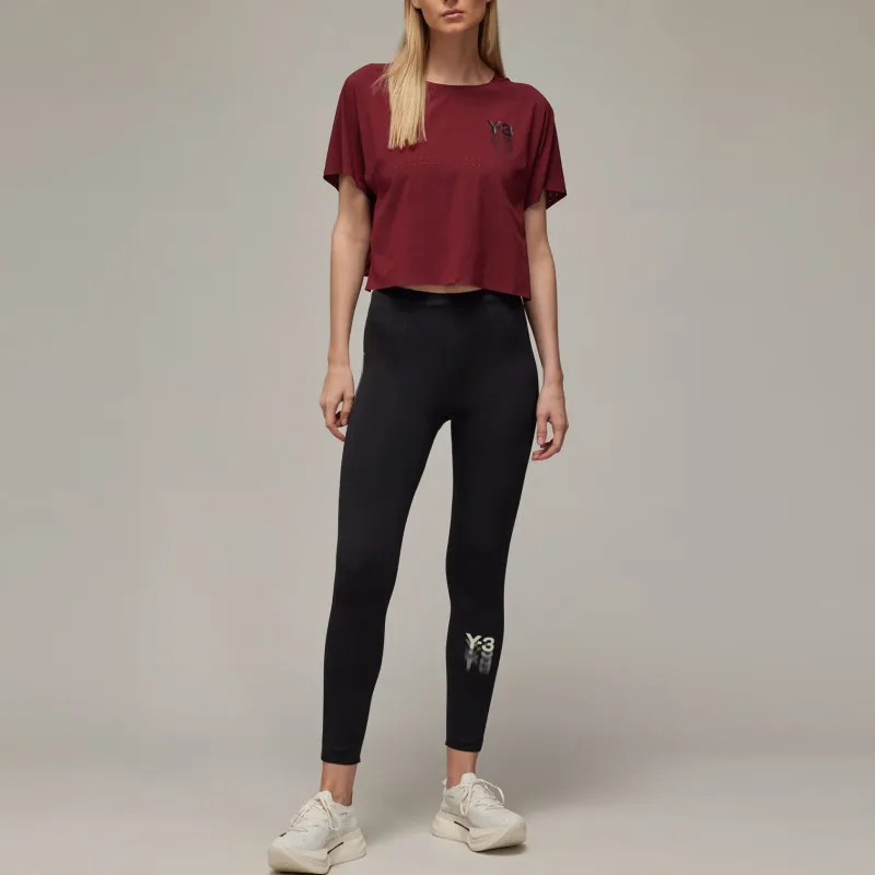 Y-3 Logo-print High-waist Leggings-3