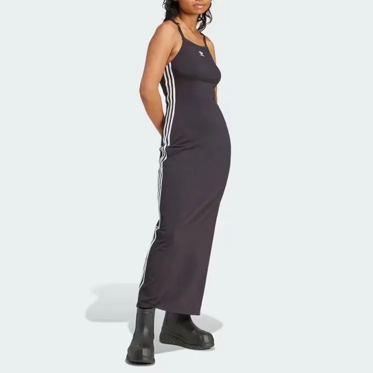 Adidas Originals Adicolor 3 Stripes Maxi Dress-4