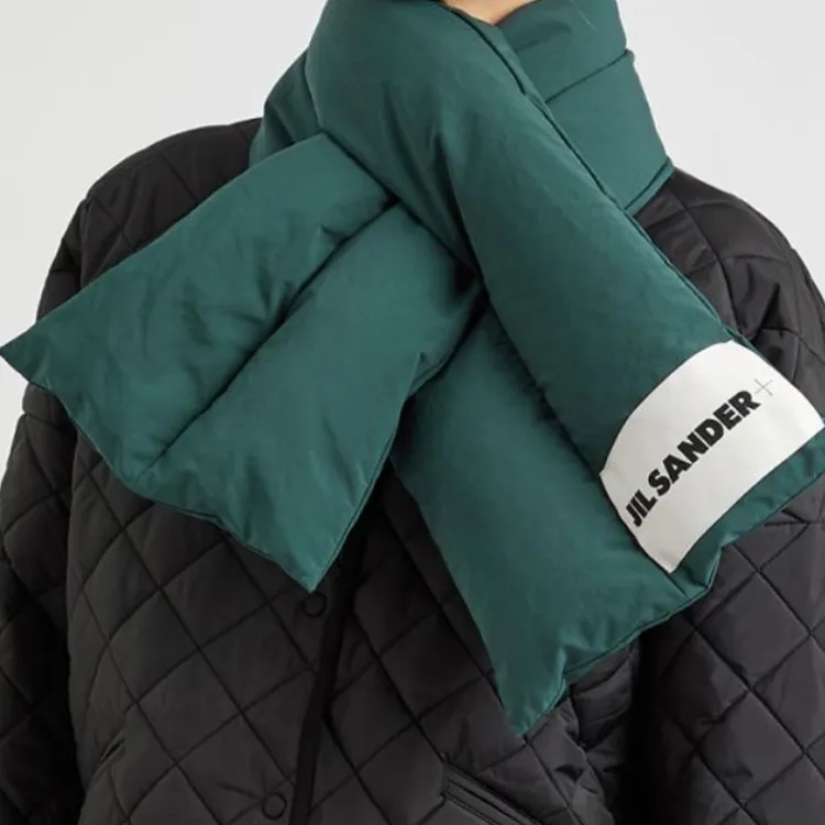 JIL SANDER Knit Scarves Women's Green-1