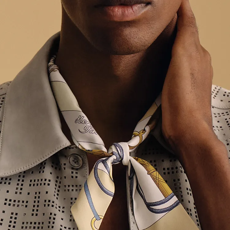 HERMES Silk Scarves Unisex Multicolor-1