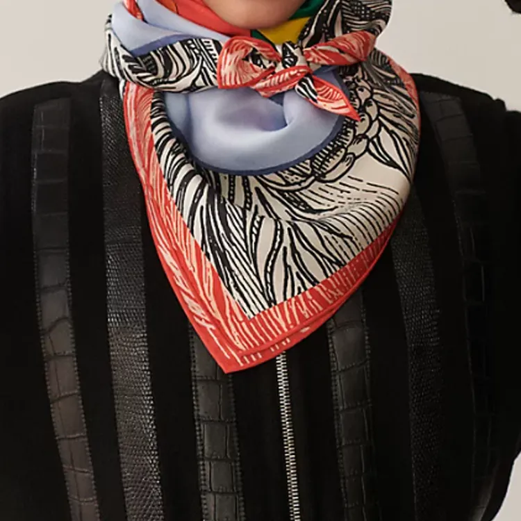 HERMES CAVALIER Silk Scarves Women's Multicolor-1