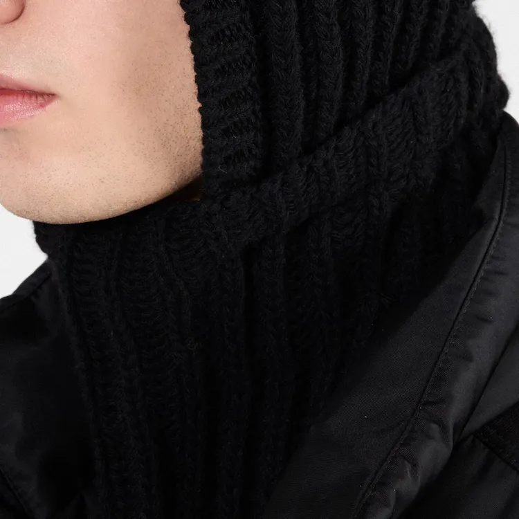 PRADA Hooded Neck Warmer-1