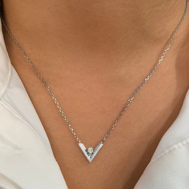 ICEWALD 925 Sterling Silver Gold Plated Diamond Necklaces Unisex Multicolor-6