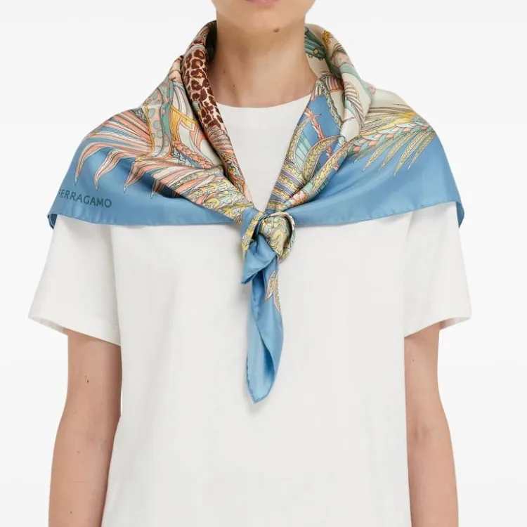 Ferragamo Leopard Print Scarf-3