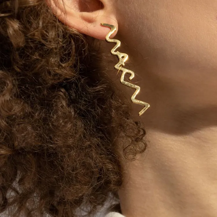 MARNI Symbol Logo Plaque Earrings-2