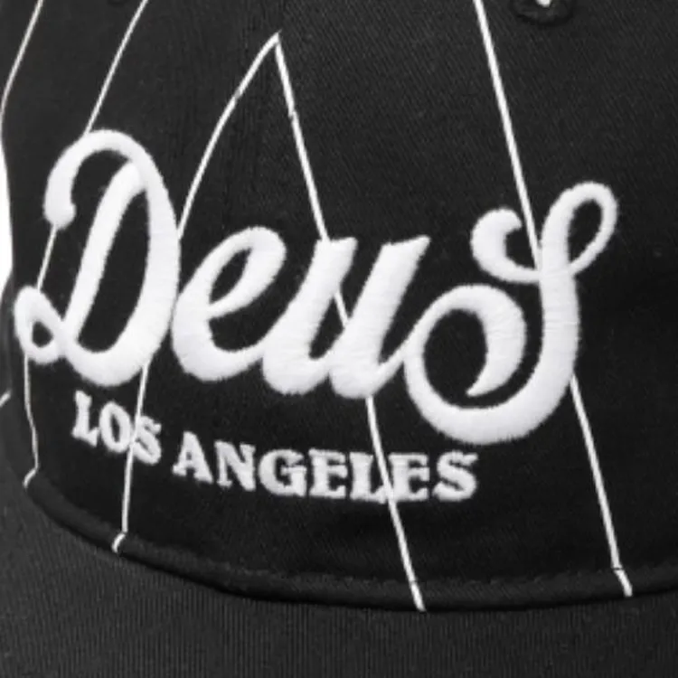 Deus Ex Machina Cotton Baseball Caps Unisex Black-2