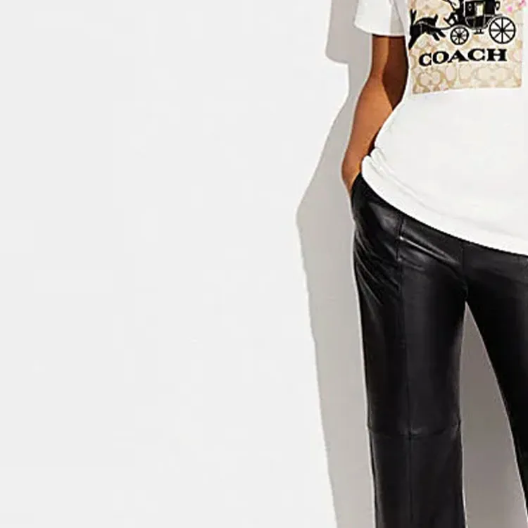 COACH T Shirts Women's White-2