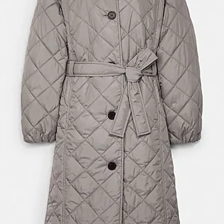 COACH Coats Women's Granite Gray-1